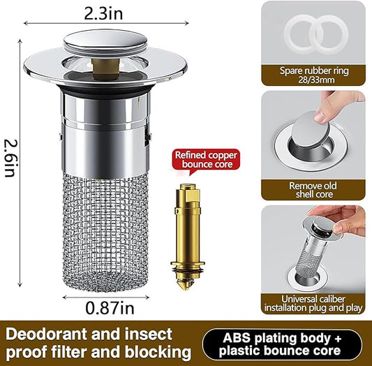 Pack Tapón Filtrador Desagües